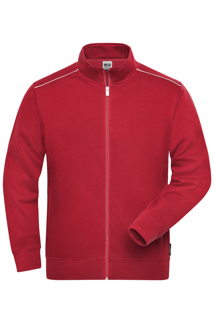 Workwear Sweat Jacket - red