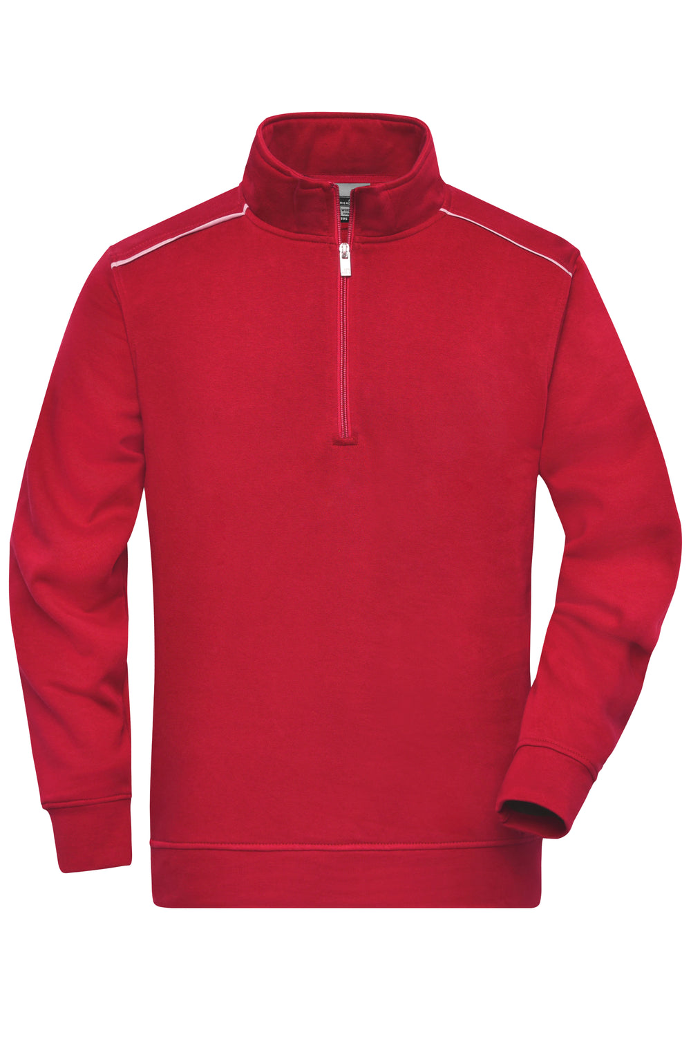 Workwear Half-Zip Sweat - red