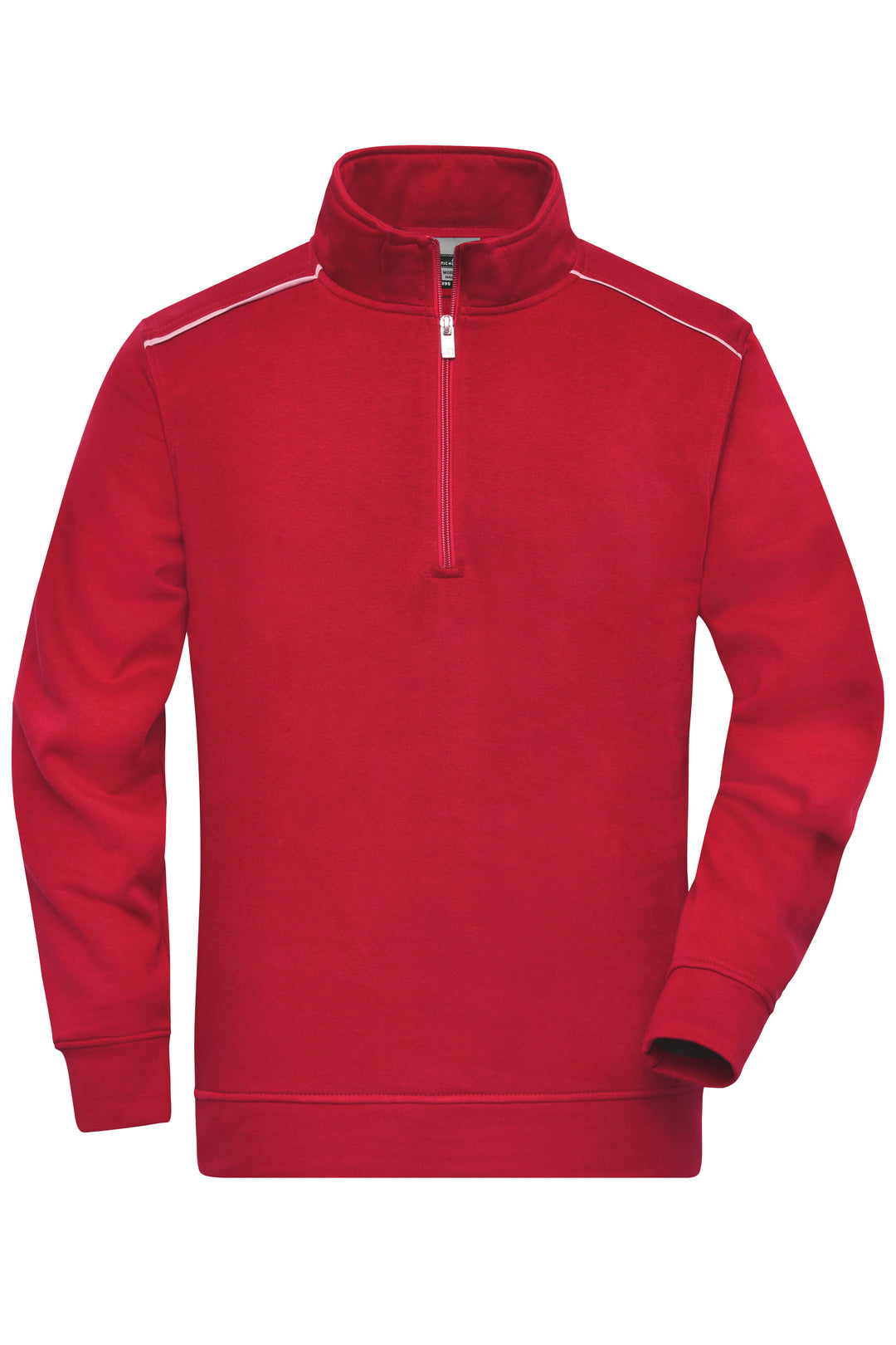 Workwear Half-Zip Sweat - red