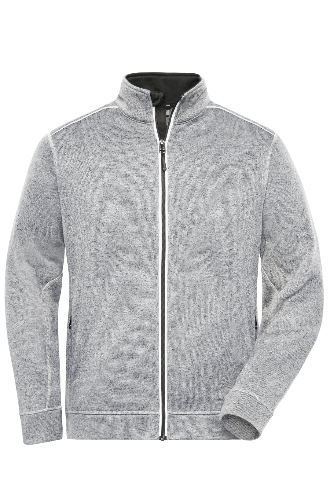Men's Knitted Workwear - white-melange/carbon