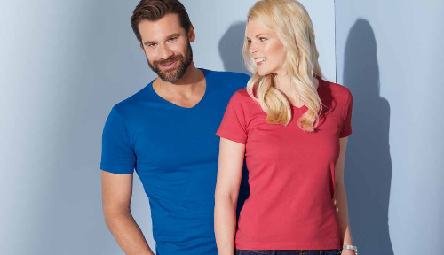 Men's Slim Fit V-T