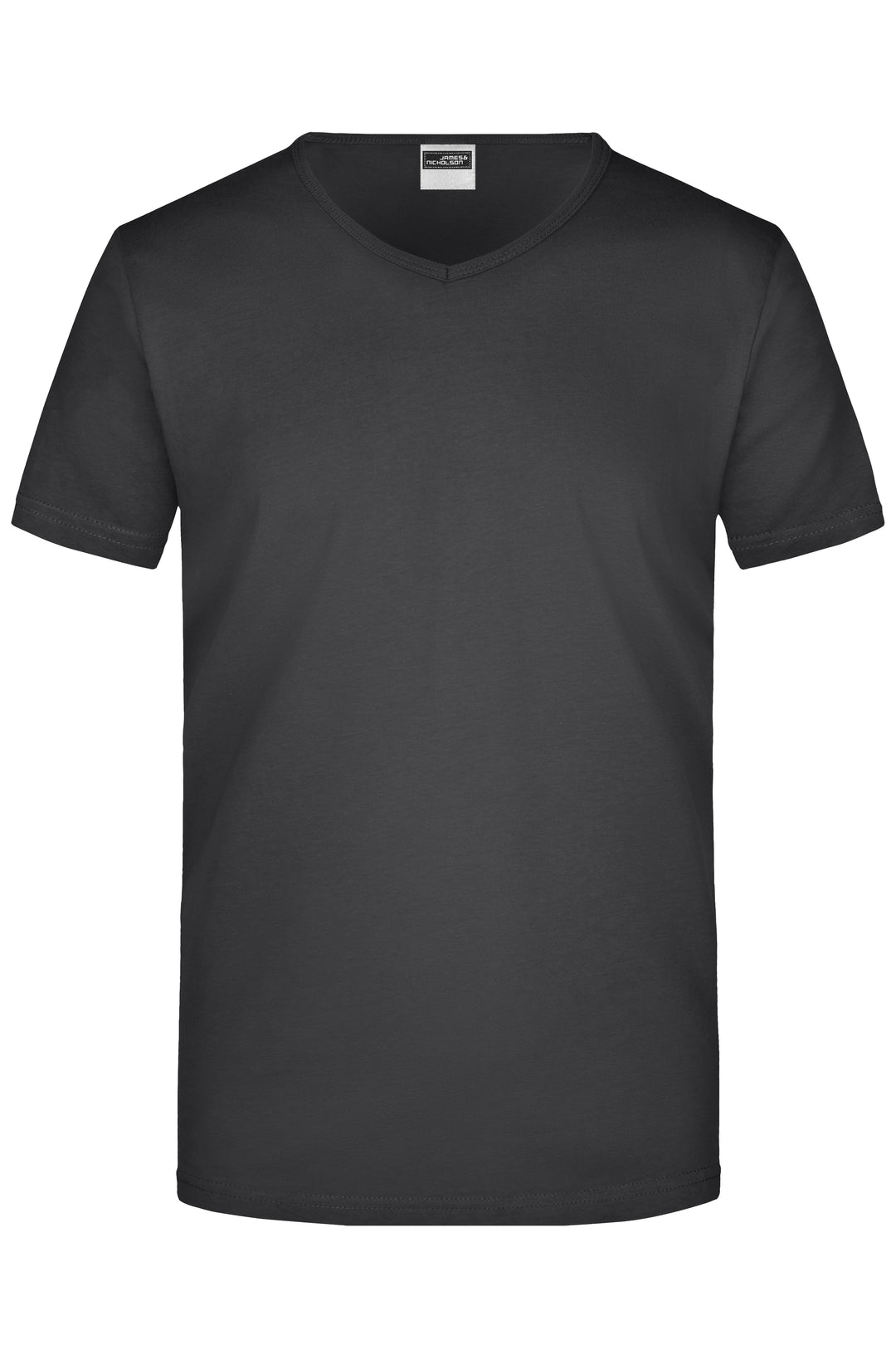 Men's Slim Fit V-T - black