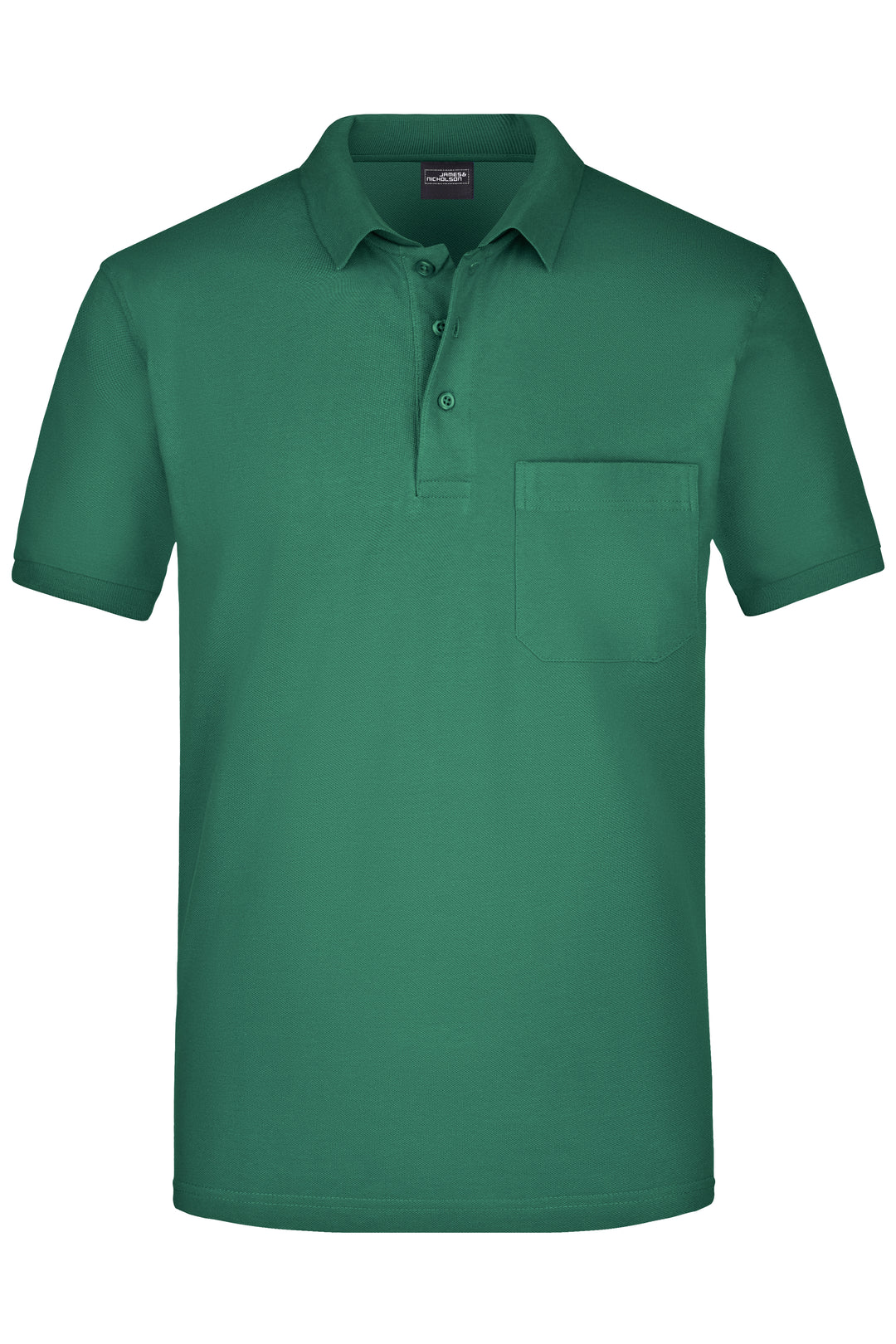 Men's Polo Pocket - dark-green