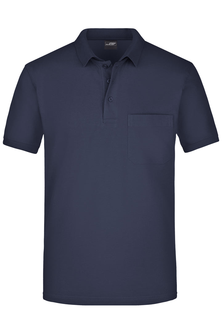 Men's Polo Pocket - navy