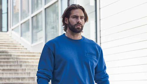 Men's Round Sweat Pocket