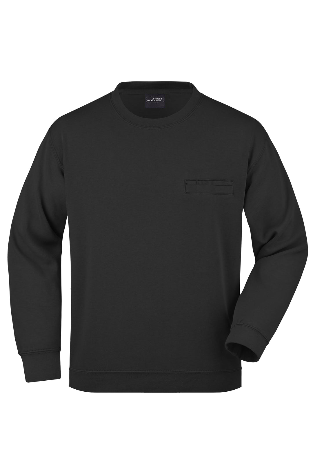 Men's Round Sweat Pocket - black