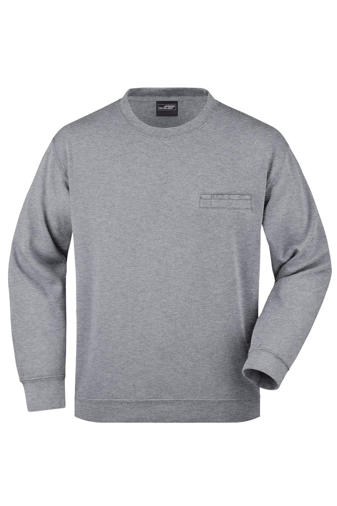 Men's Round Sweat Pocket - grey-heather