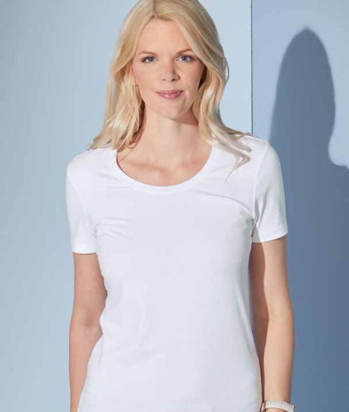 Ladies' Stretch Round-T