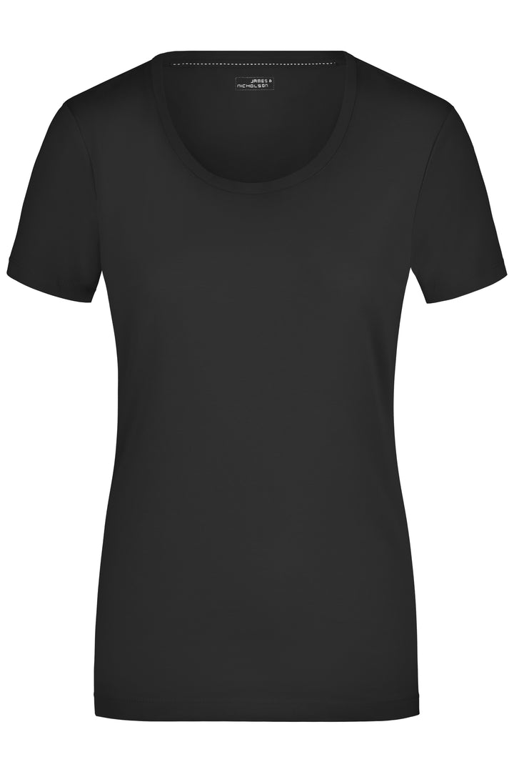 Ladies' Stretch Round-T - black