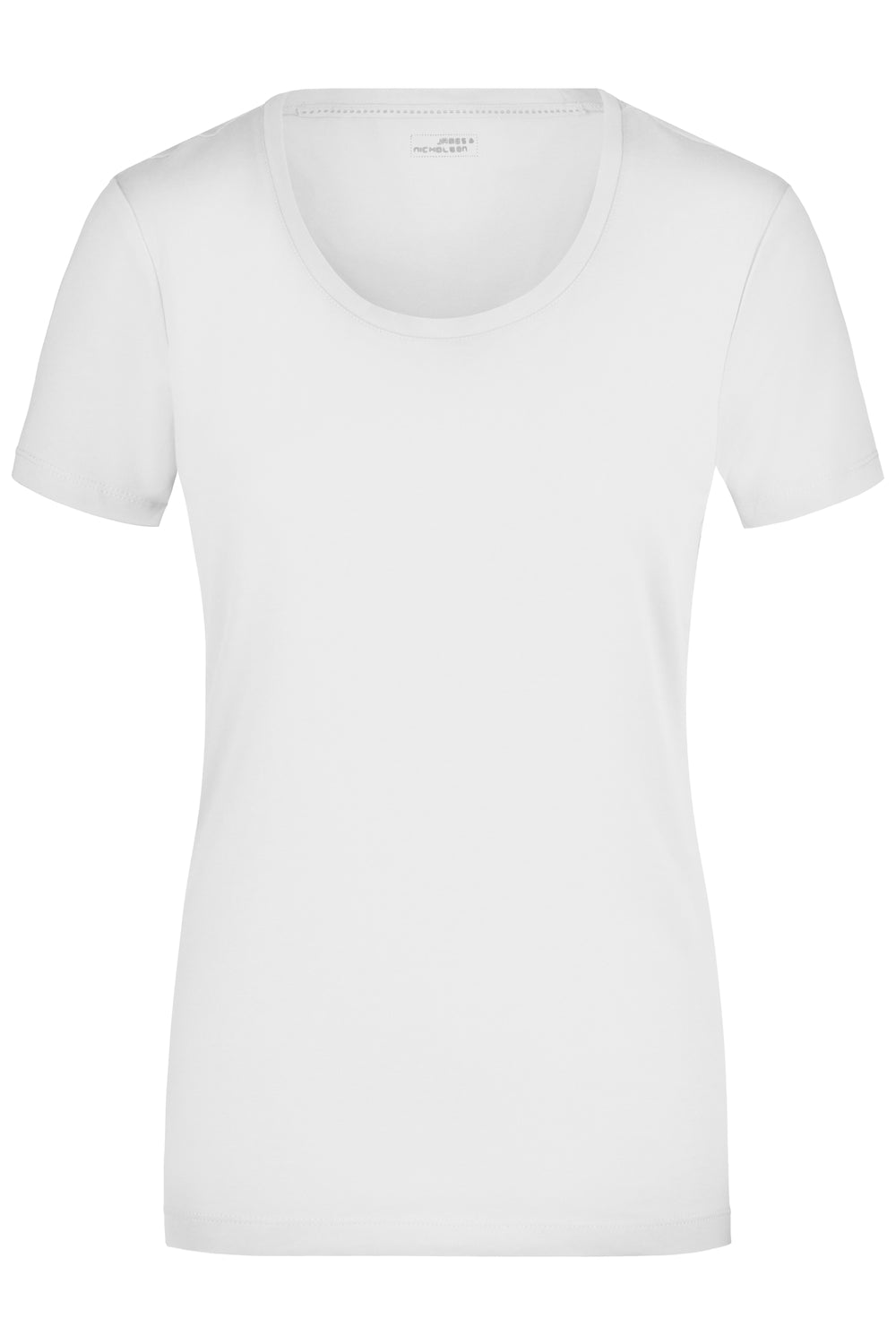 Ladies' Stretch Round-T - white