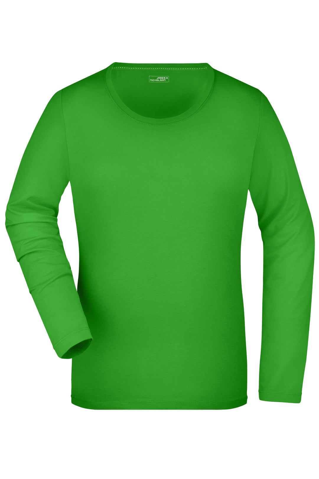 Ladies' Stretch Shirt Long-Sleeved - lime-green