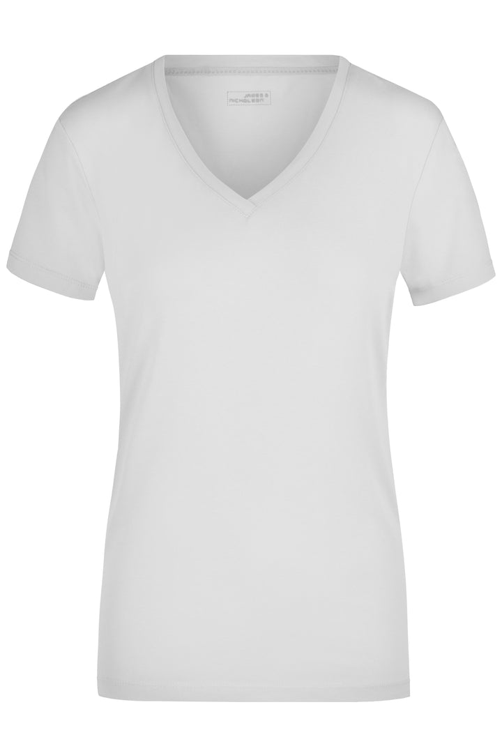 Ladies' Stretch V-T - white