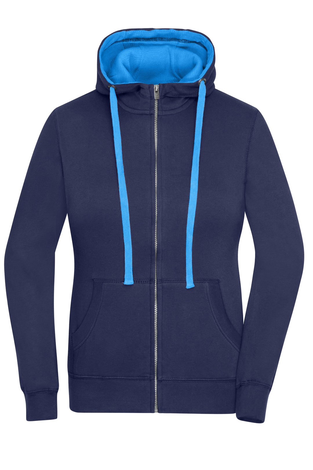 Ladies' Lifestyle Zip-Hoody - navy/cobalt