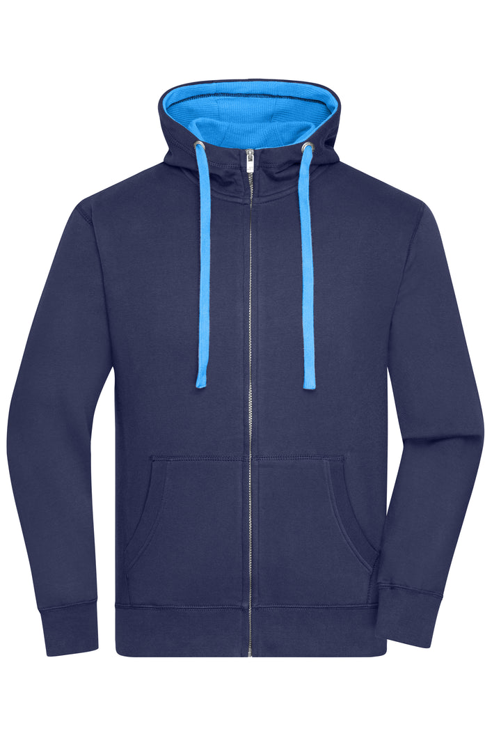 Men's Lifestyle Zip-Hoody - navy/cobalt