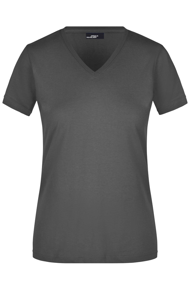 Ladies' Slim Fit V-T - graphite