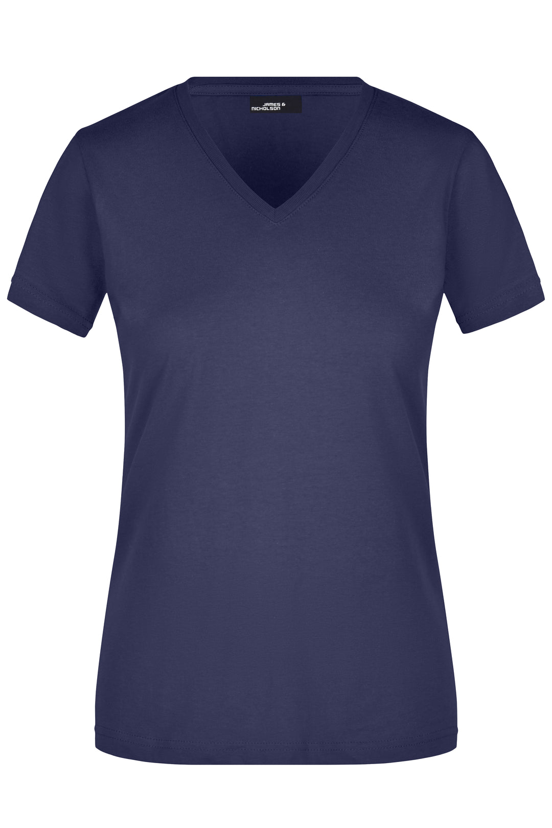 Ladies' Slim Fit V-T - navy
