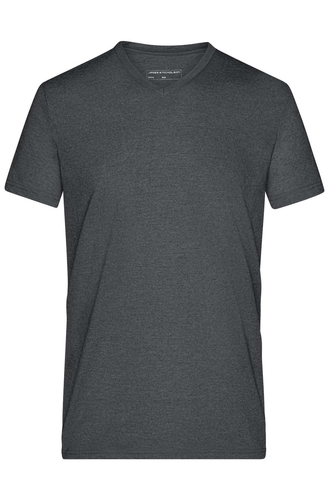 Men's Heather T-Shirt - black-melange