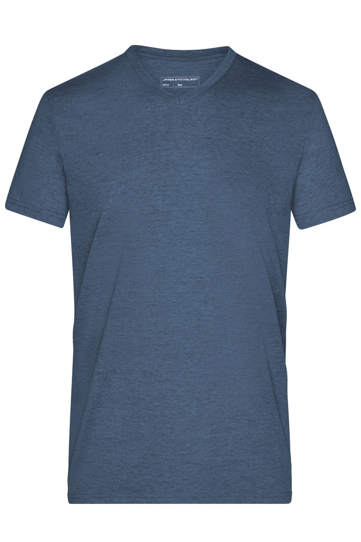 Men's Heather T-Shirt - blue-melange
