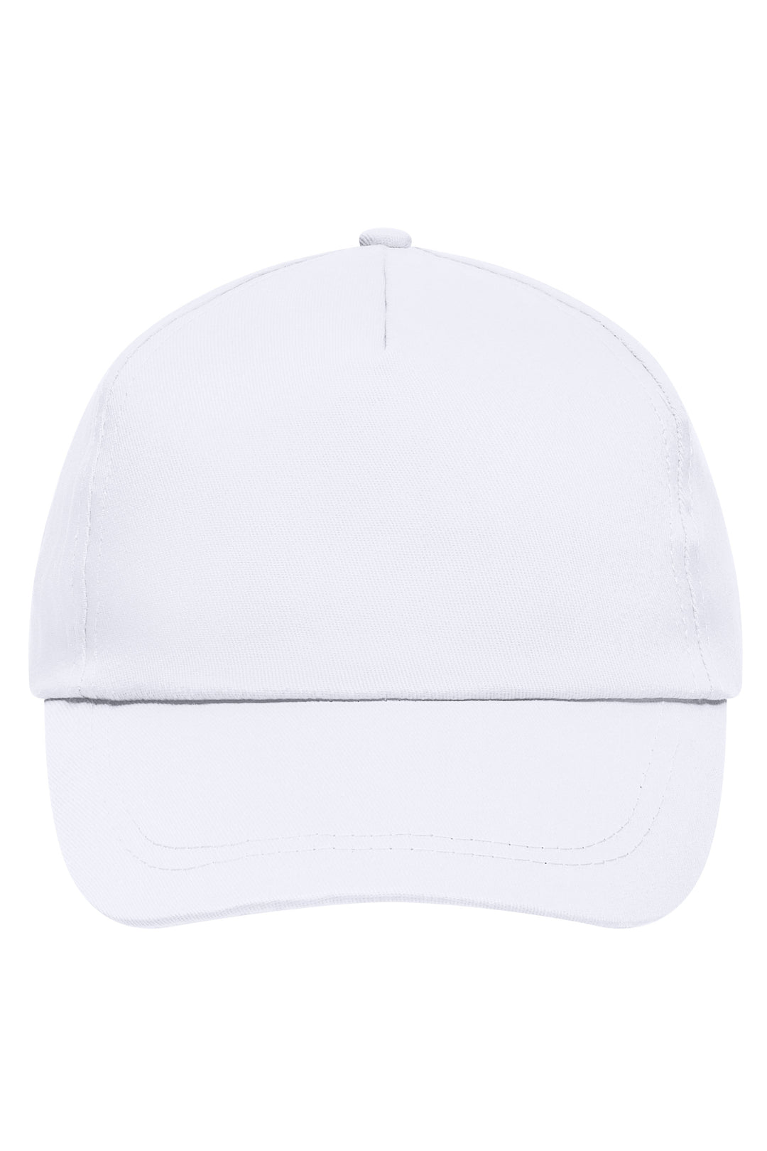 5 Panel Promo Cap Lightly Laminated - white