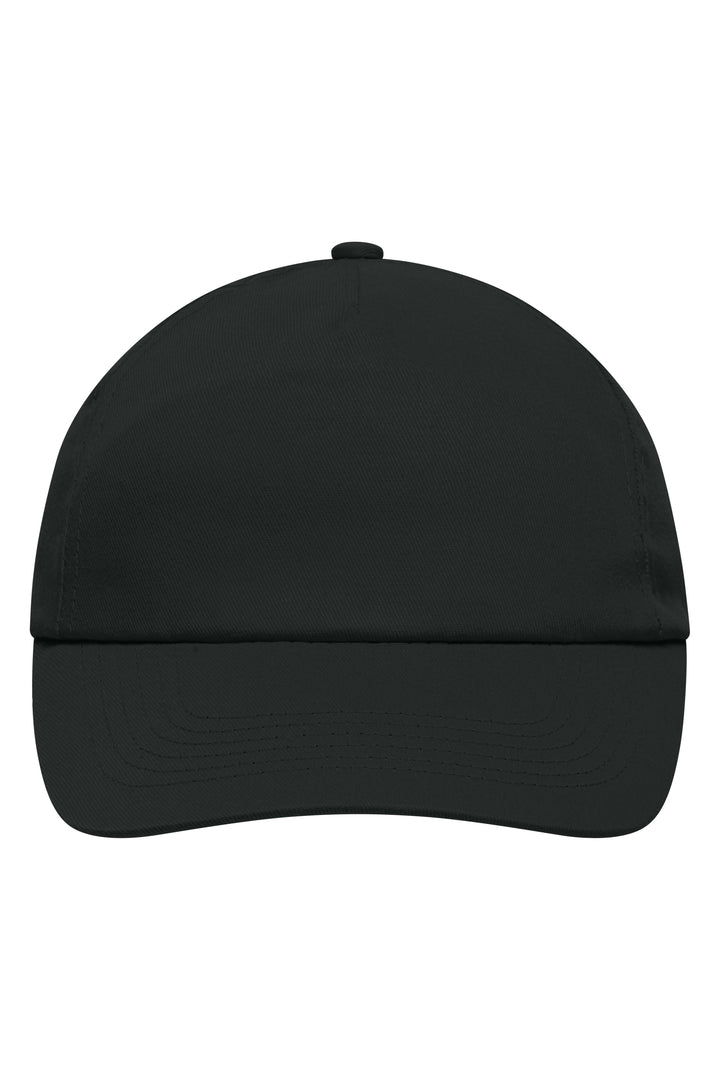 5 Panel Promo Cap Laminated - black