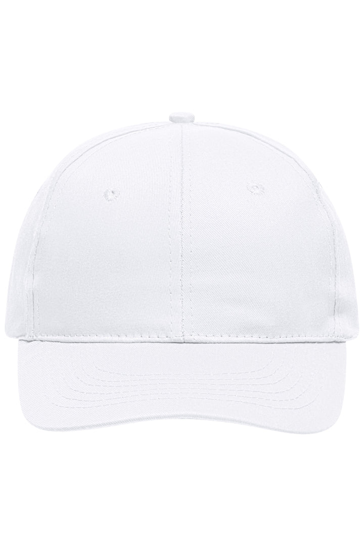 6 Panel Promo Cap - white
