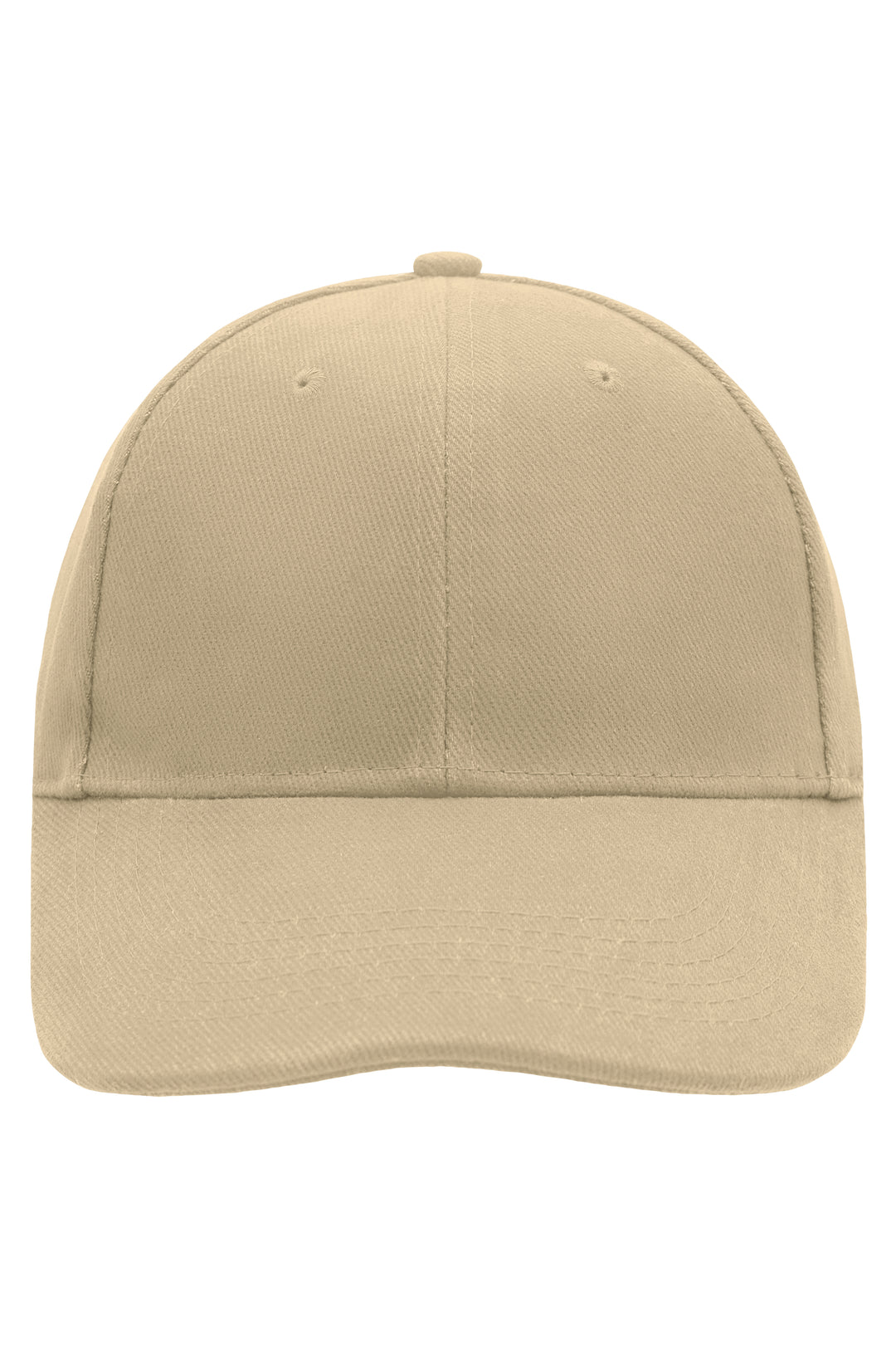 6 Panel Cap Laminated - beige