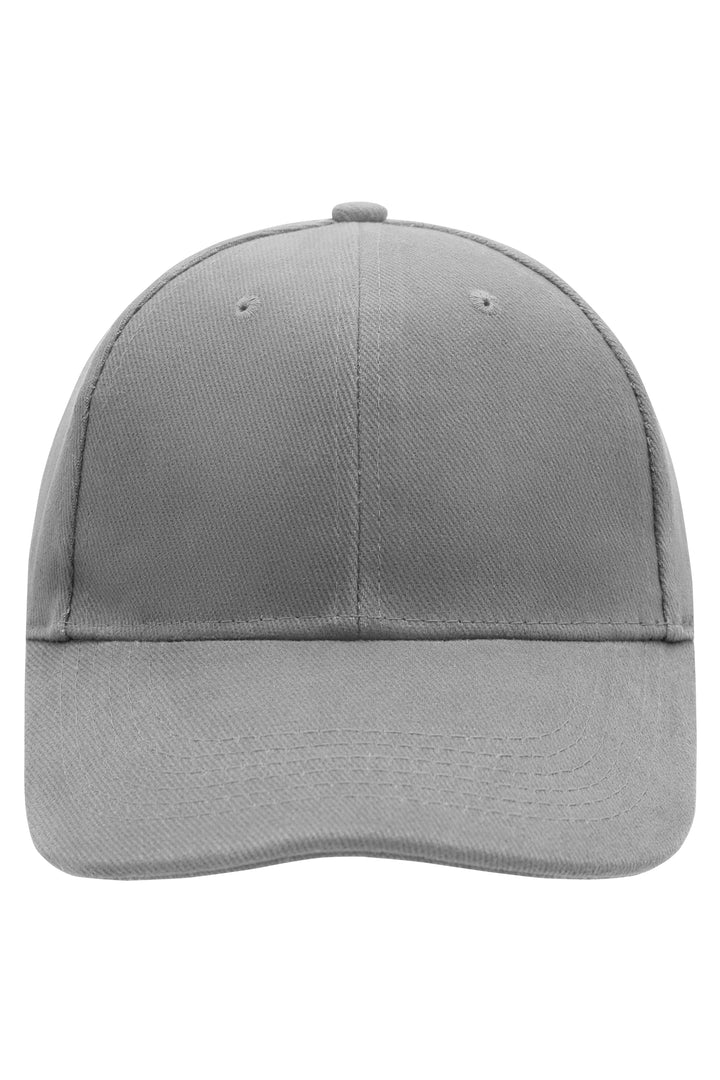 6 Panel Cap Laminated - dark-grey