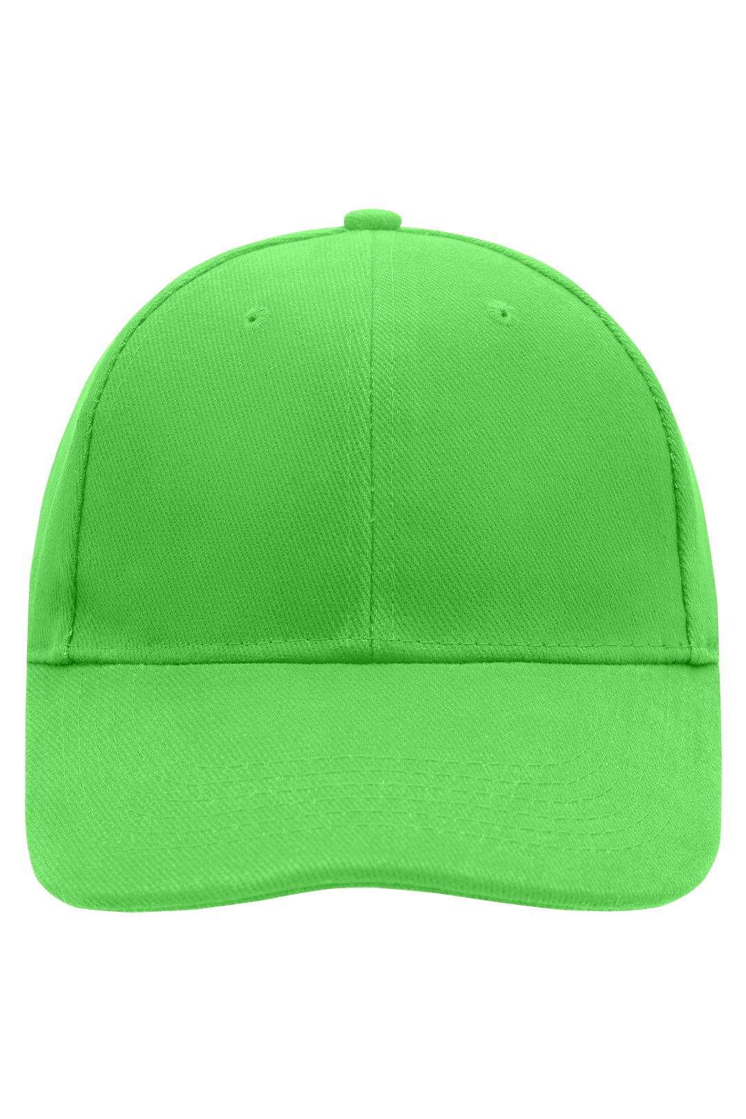 6 Panel Cap Laminated - lime-green