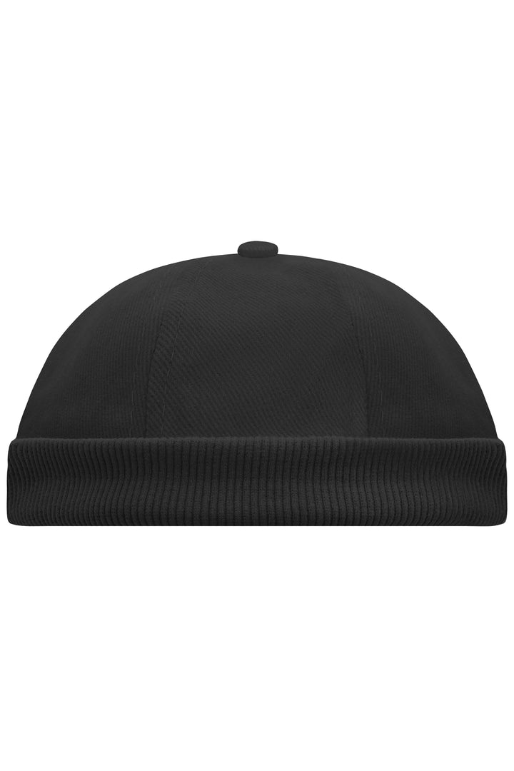 6 Panel Chef Cap - black