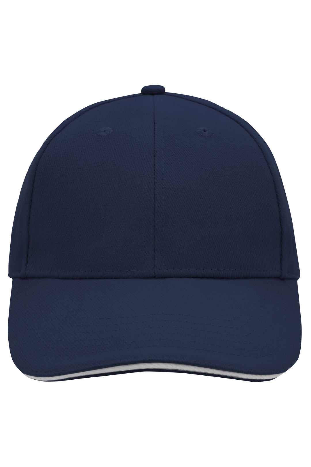6 Panel Sandwich Cap - navy/white