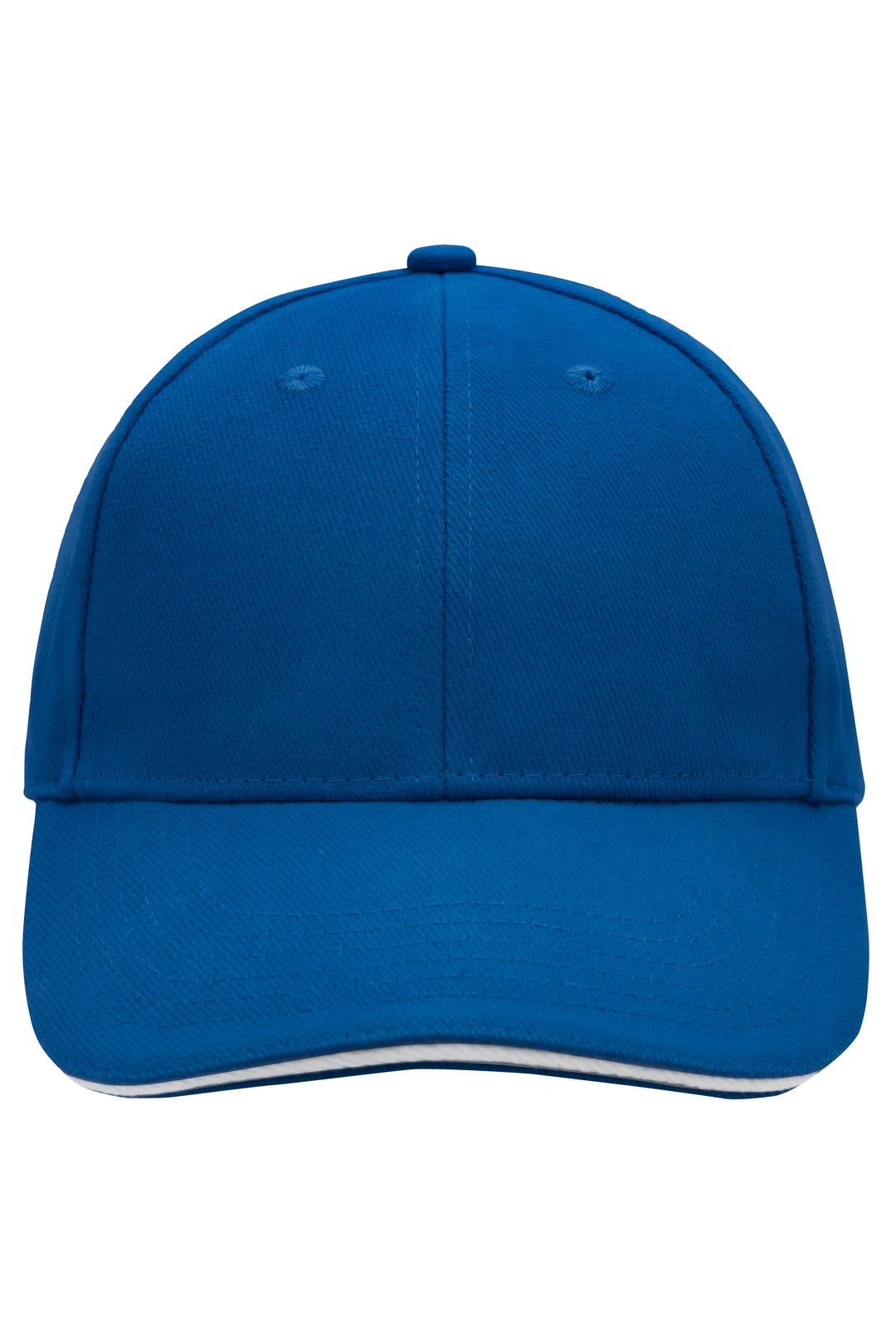 6 Panel Sandwich Cap - royal/white