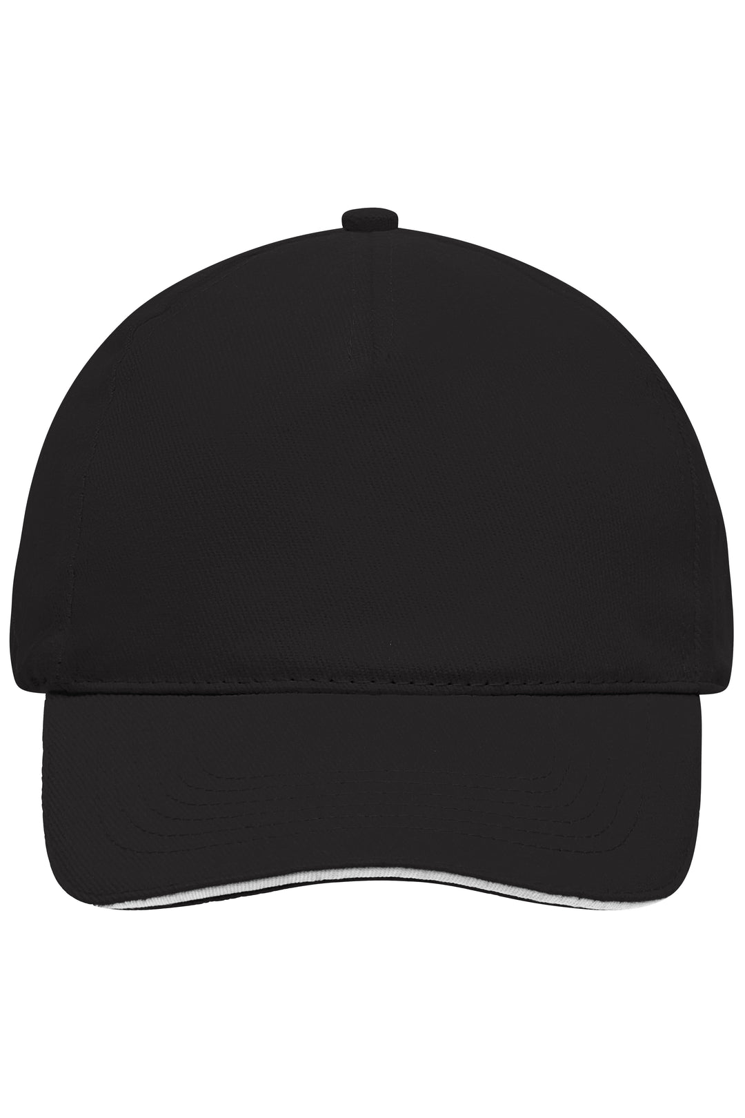 5 Panel Sandwich Cap - black/white