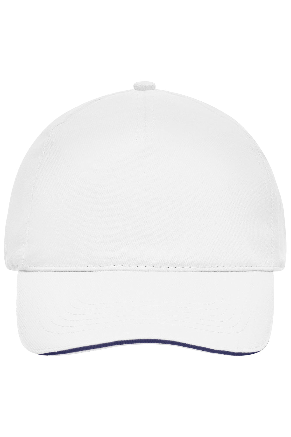 5 Panel Sandwich Cap - white/navy