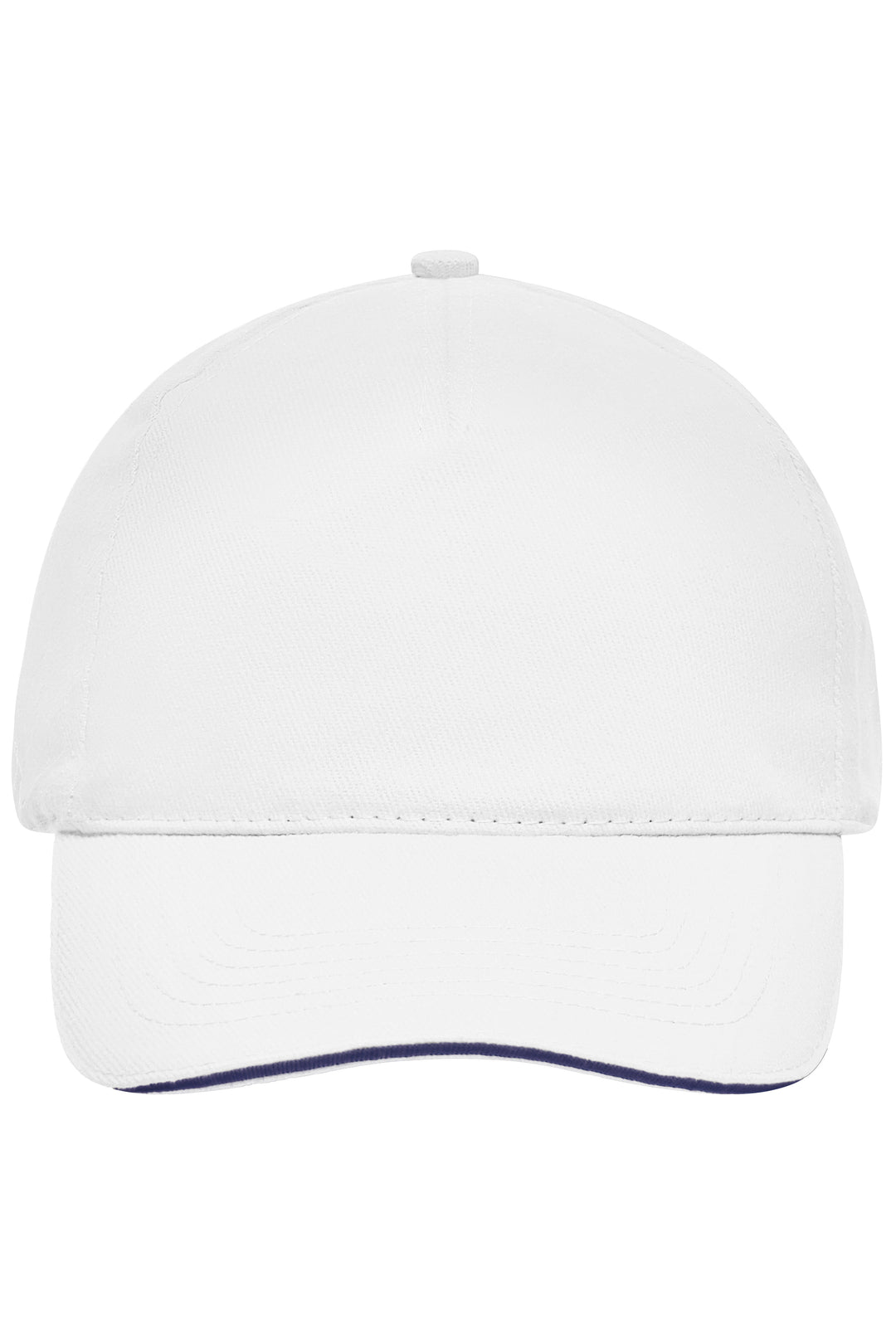 5 Panel Sandwich Cap - white/navy