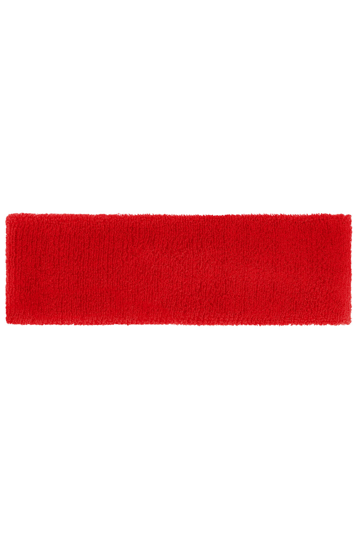 Terry Headband - red
