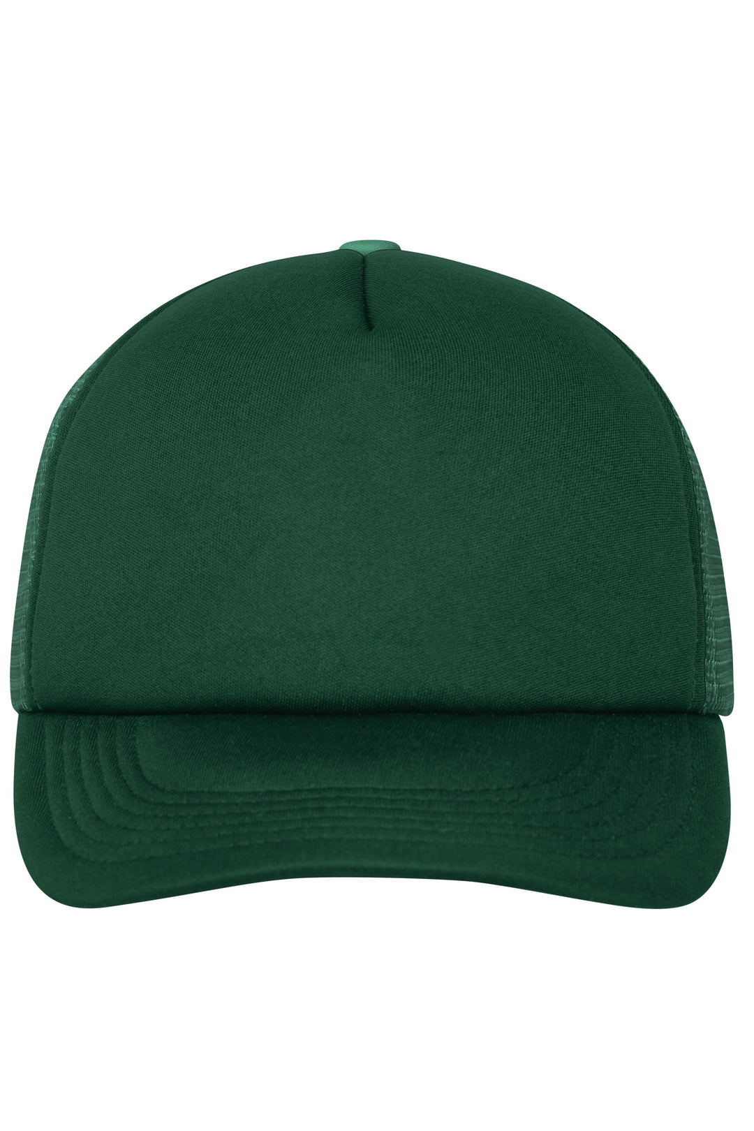 5 Panel Polyester Mesh Cap - dark-green