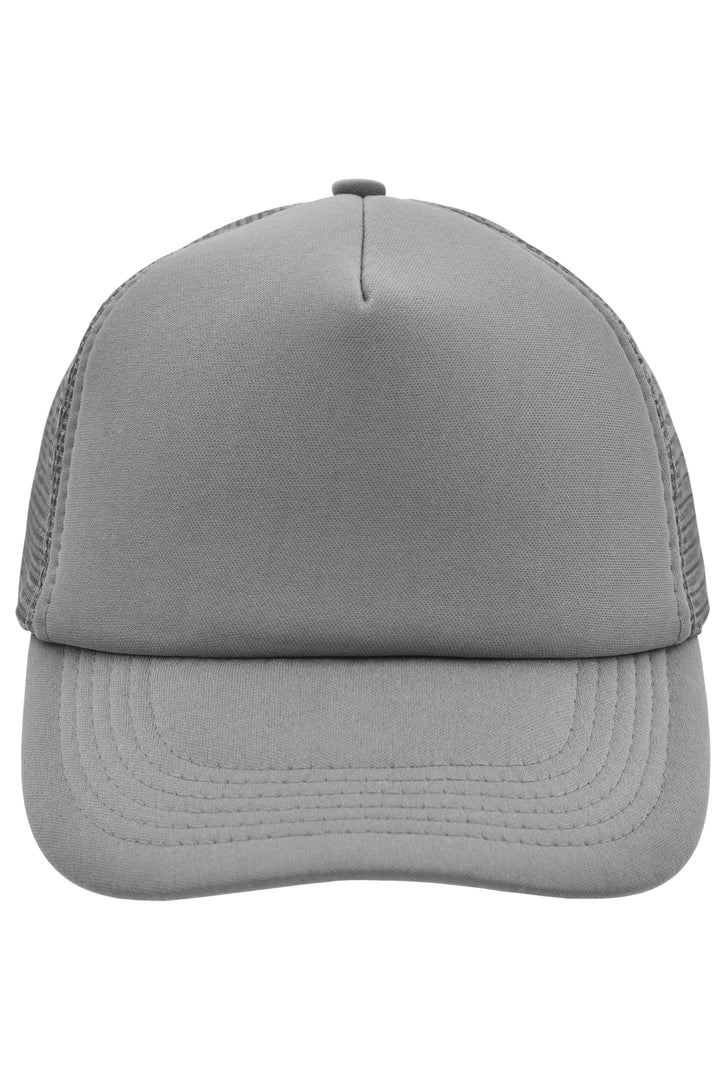 5 Panel Polyester Mesh Cap - dark-grey
