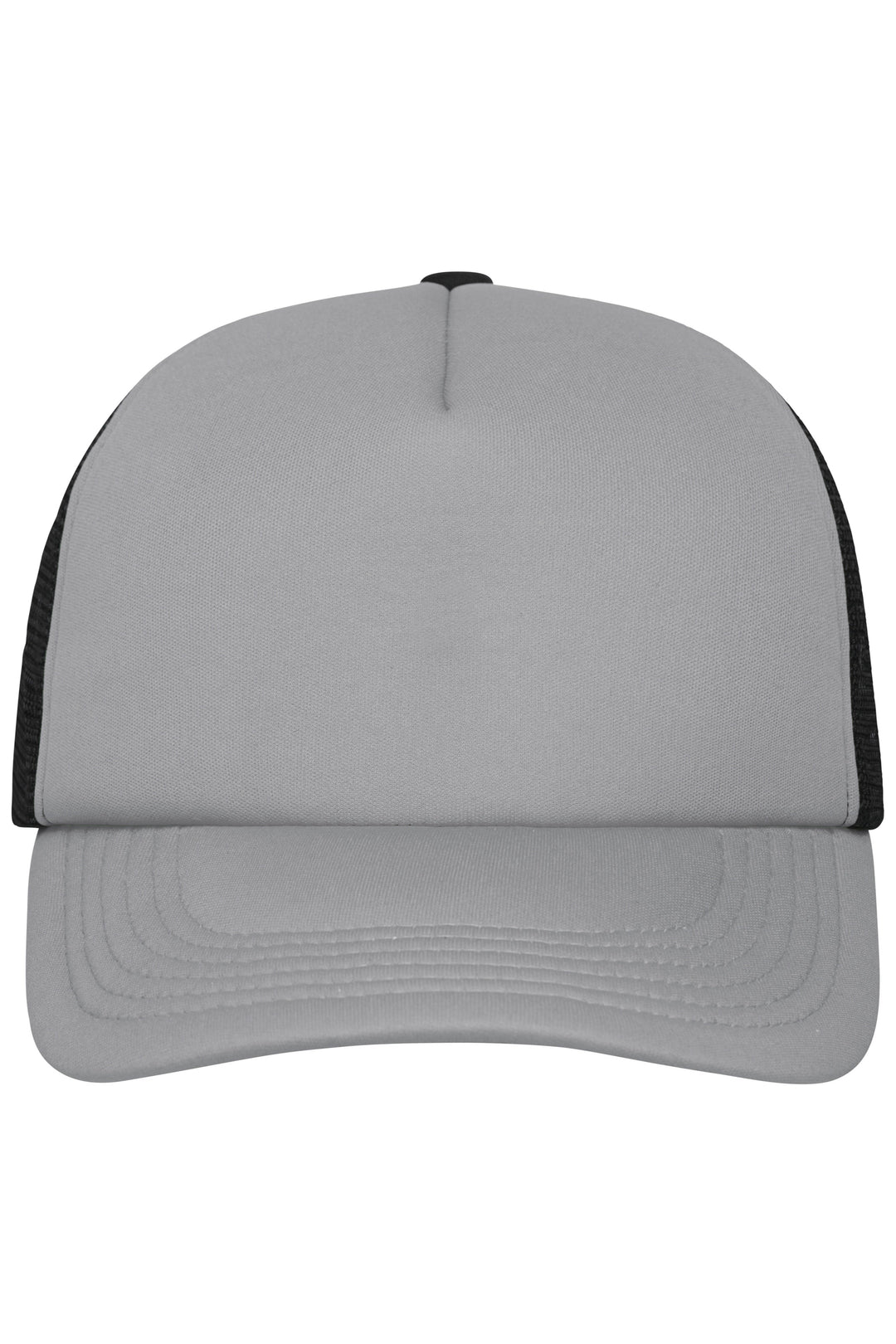 5 Panel Polyester Mesh Cap - dark-grey/black