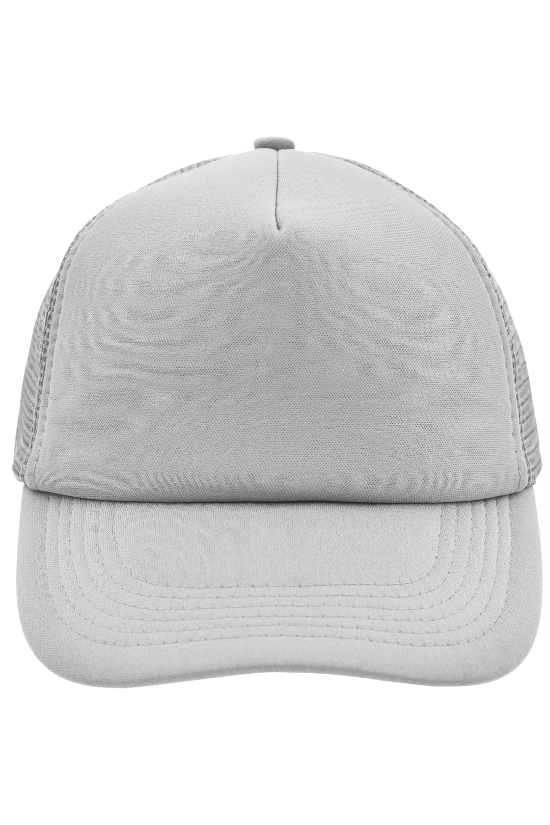 5 Panel Polyester Mesh Cap - light-grey