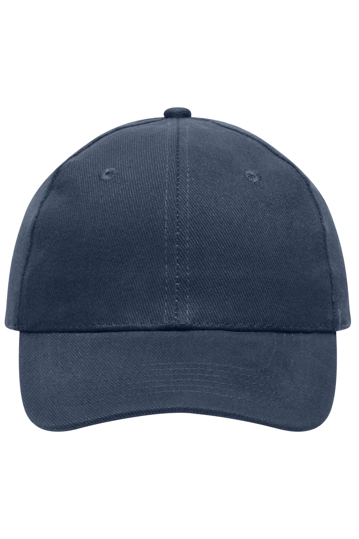 6 Panel Cap Heavy Cotton - navy
