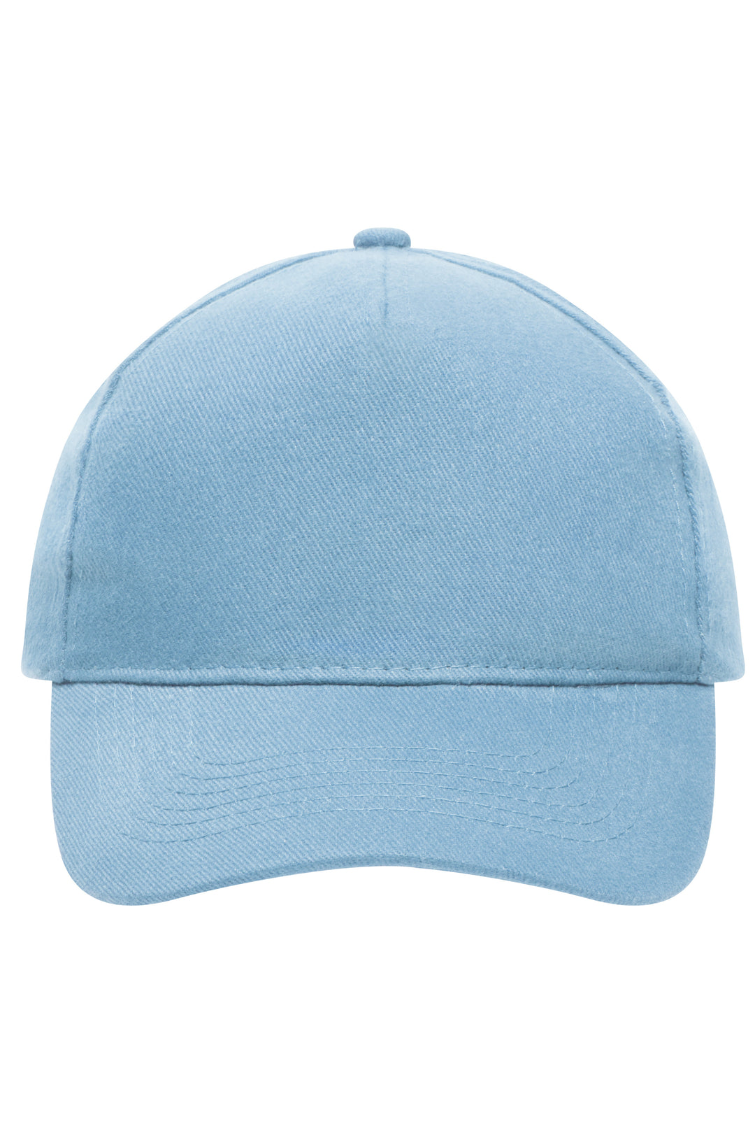 5 Panel Cap Heavy Cotton - light-blue