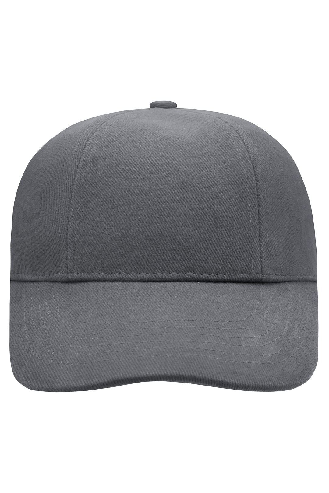 Turned 6 Panel Cap Laminated - dark-grey
