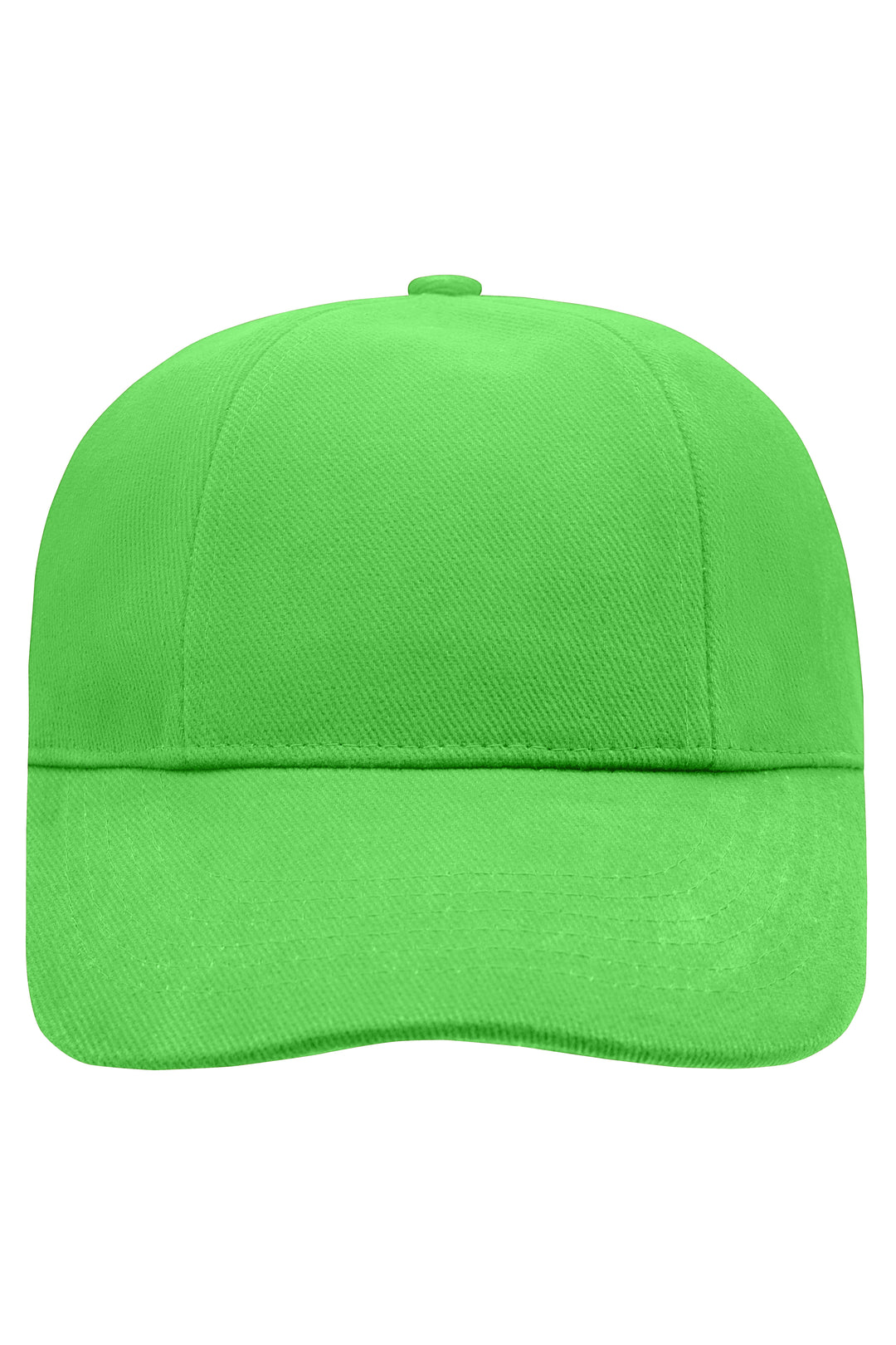 Turned 6 Panel Cap Laminated - lime-green