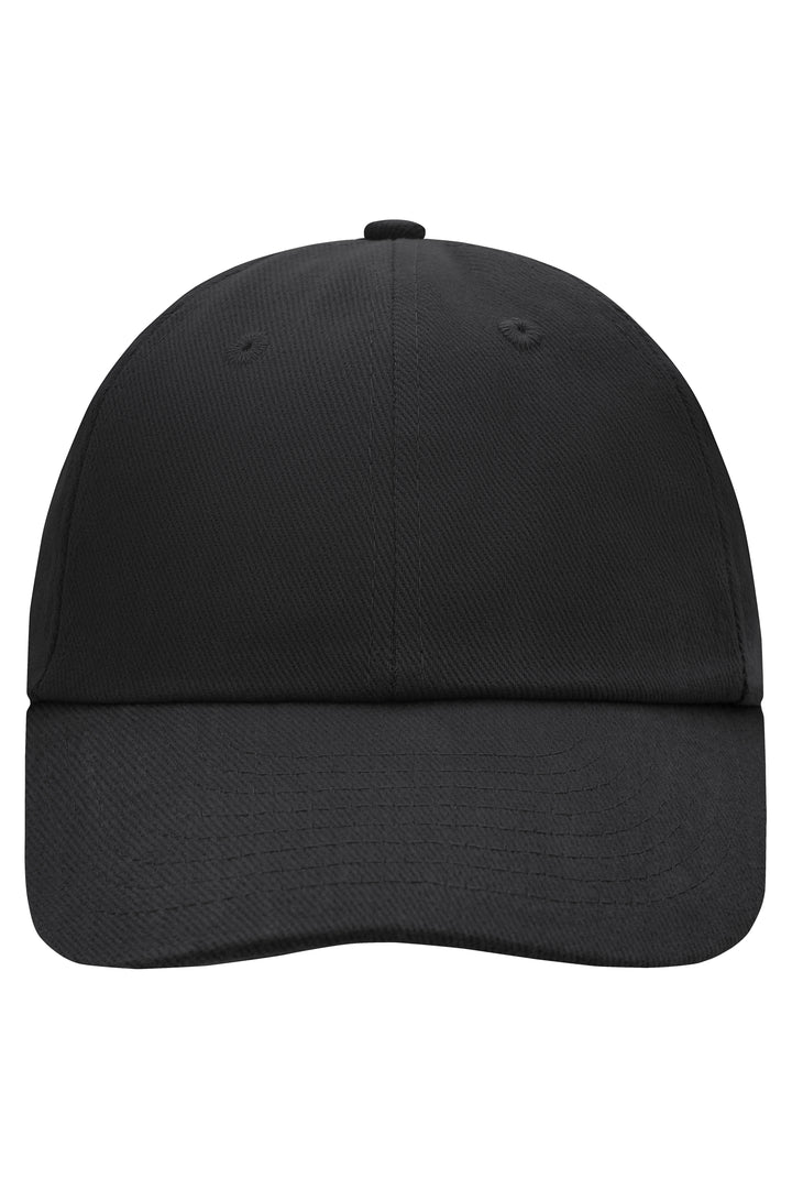 6 Panel Raver Cap - black