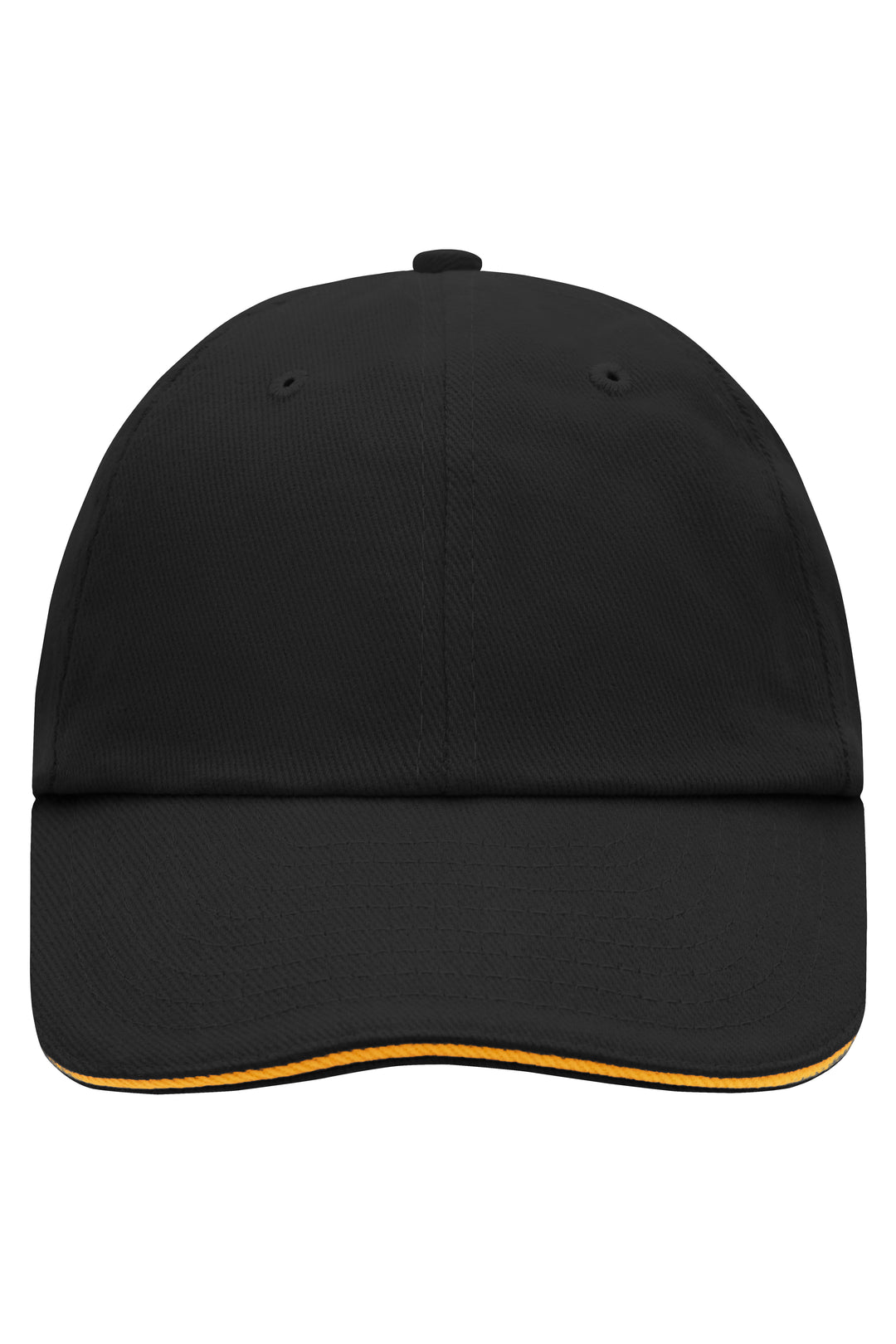 6 Panel Raver Sandwich Cap - black/orange