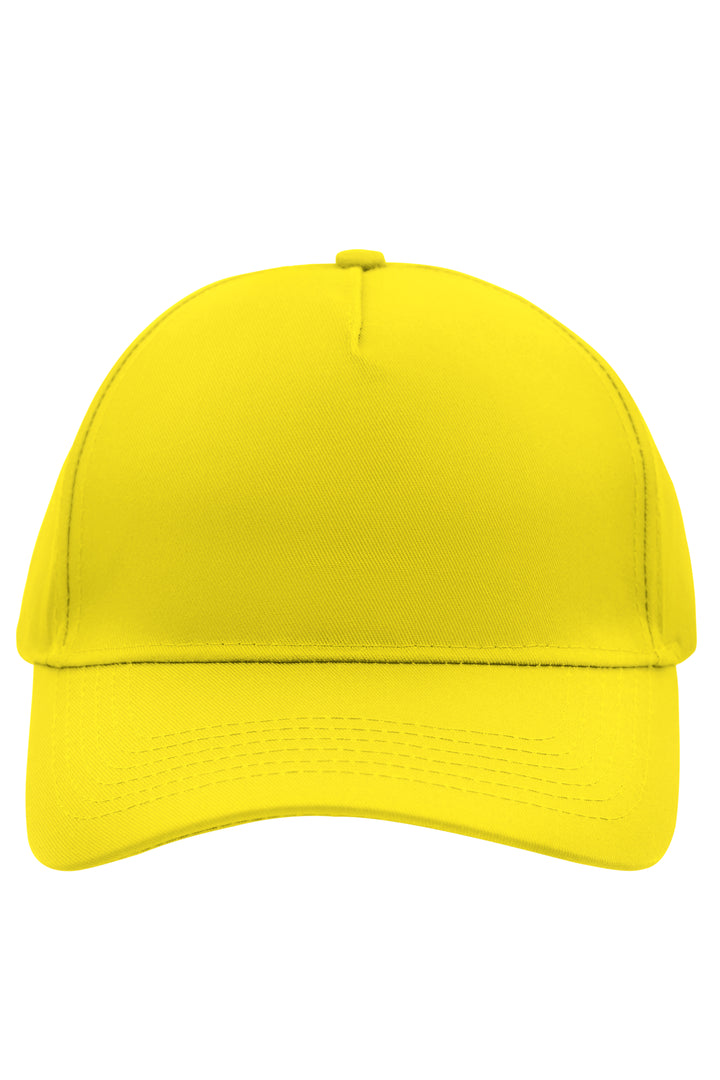 5 Panel Cap - sun-yellow