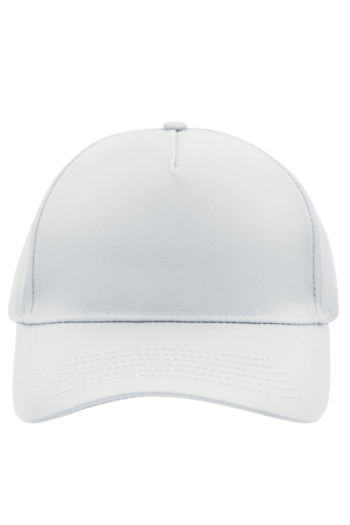 5 Panel Cap - white