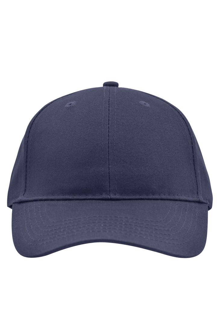 Brushed 6 Panel Cap - navy