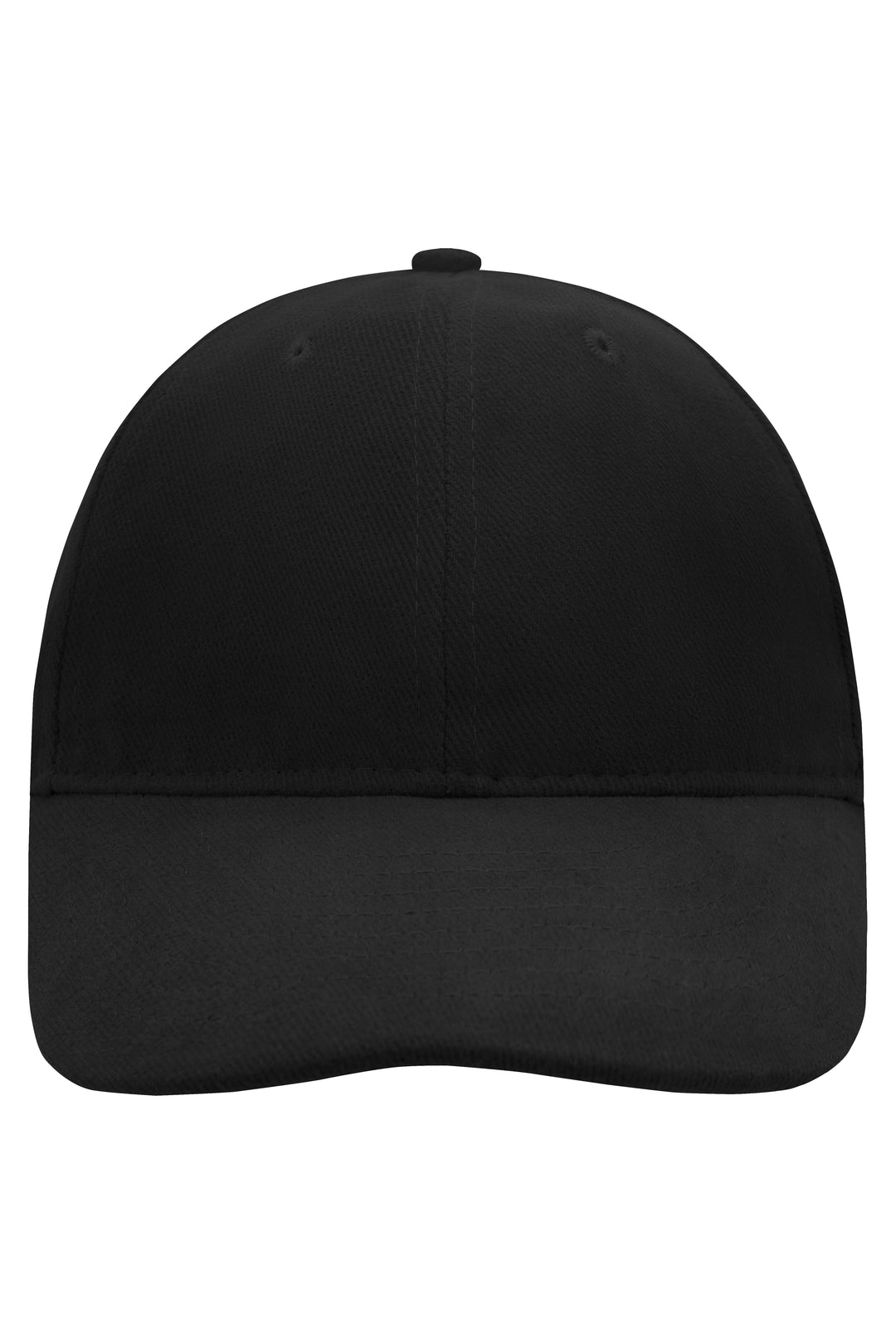 6 Panel Softlining Raver Cap - black