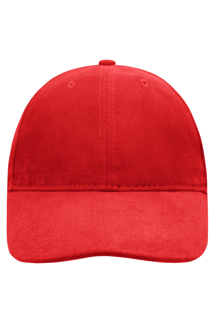 6 Panel Softlining Raver Cap - signal-red